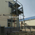 warehouse hydraulic cargo vertical mast lift